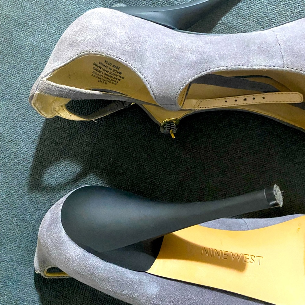 Grey shoes